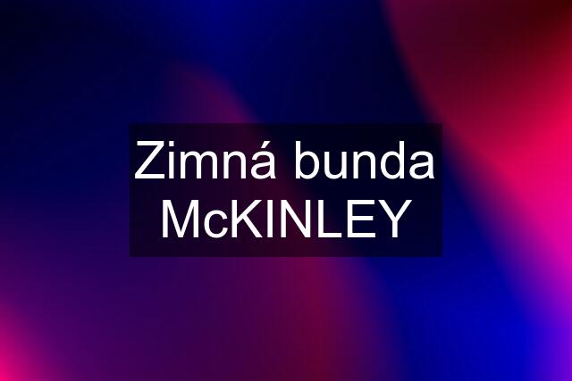 Zimná bunda McKINLEY