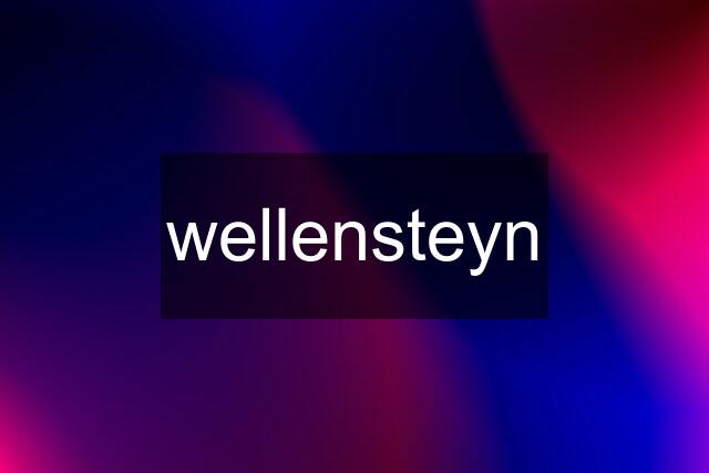 wellensteyn