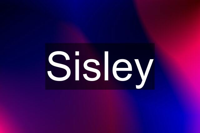 Sisley