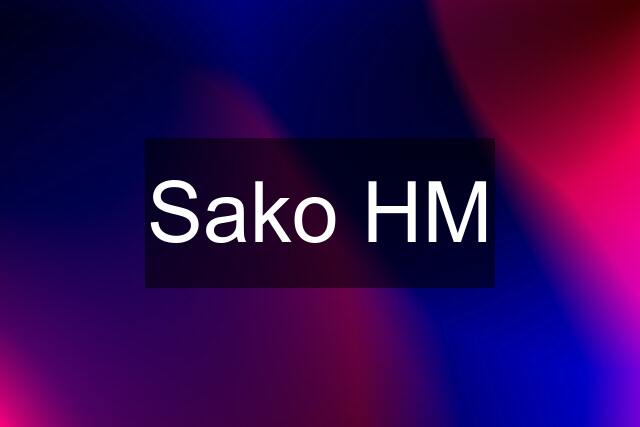 Sako HM