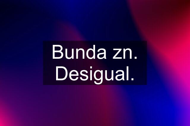 Bunda zn. Desigual.