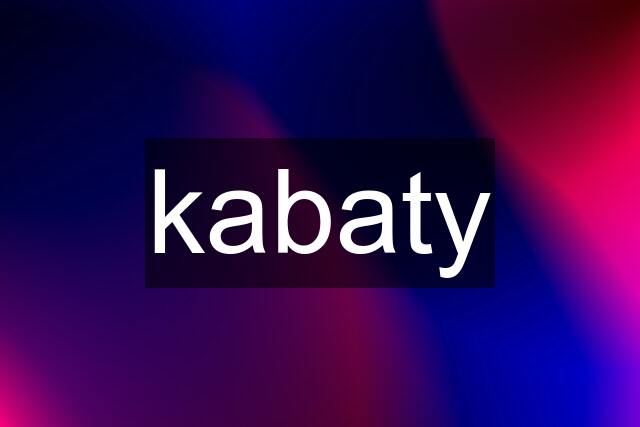 kabaty