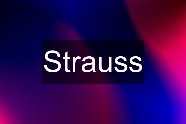 Strauss