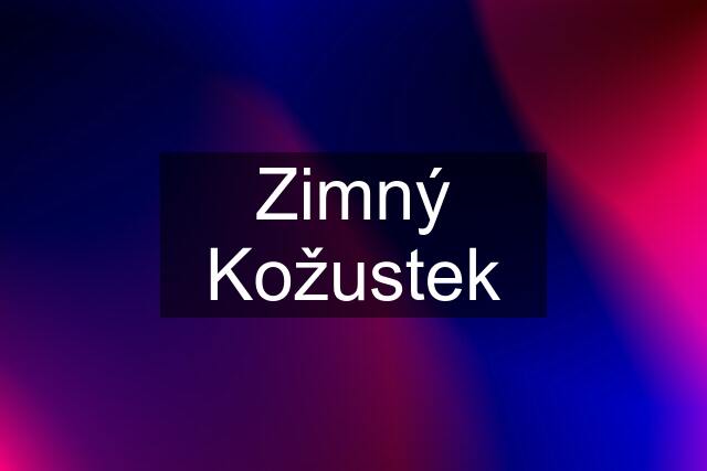 Zimný Kožustek