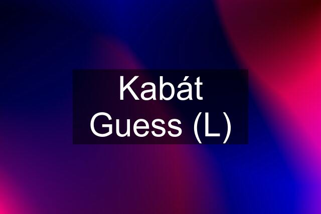 Kabát Guess (L)