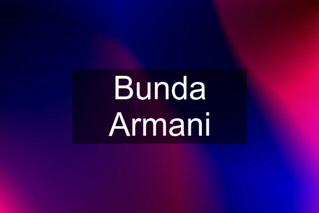 Bunda Armani