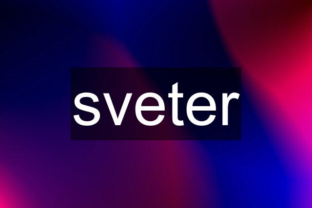 sveter
