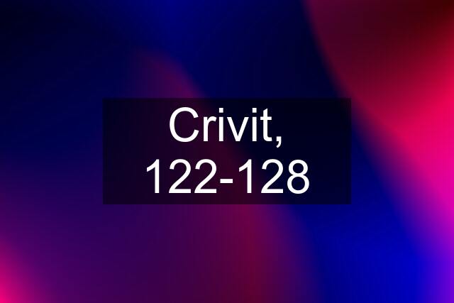 Crivit, 122-128