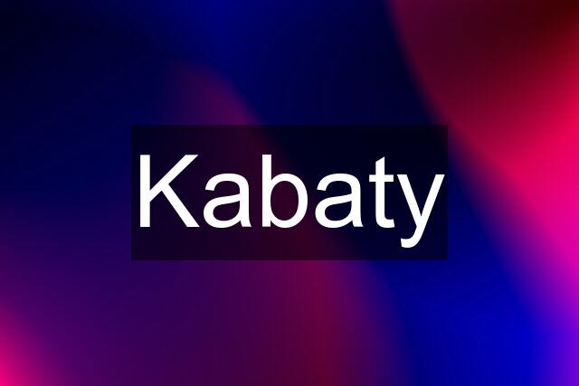 Kabaty