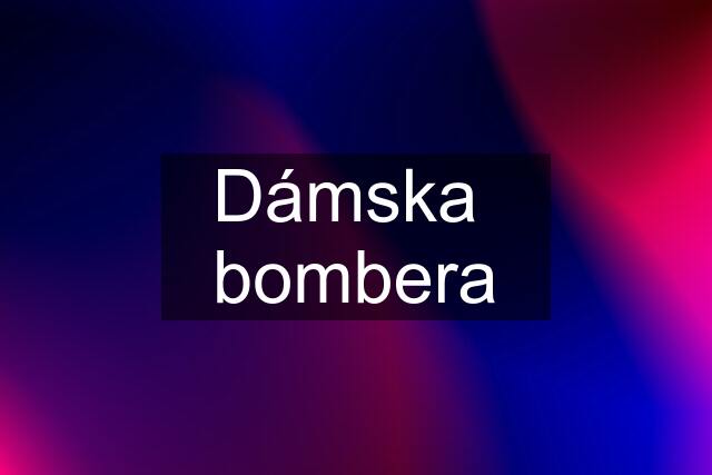 Dámska  bombera