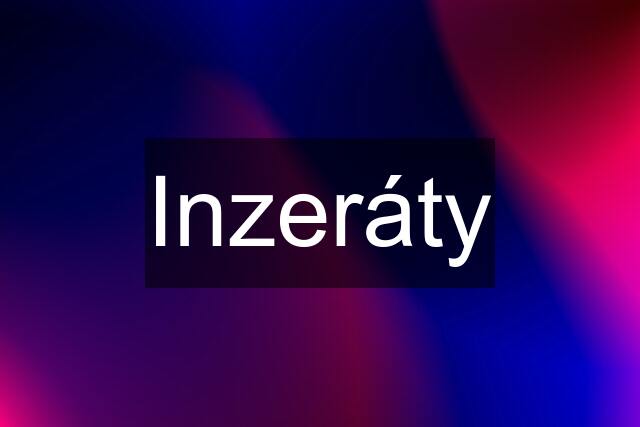 Inzeráty