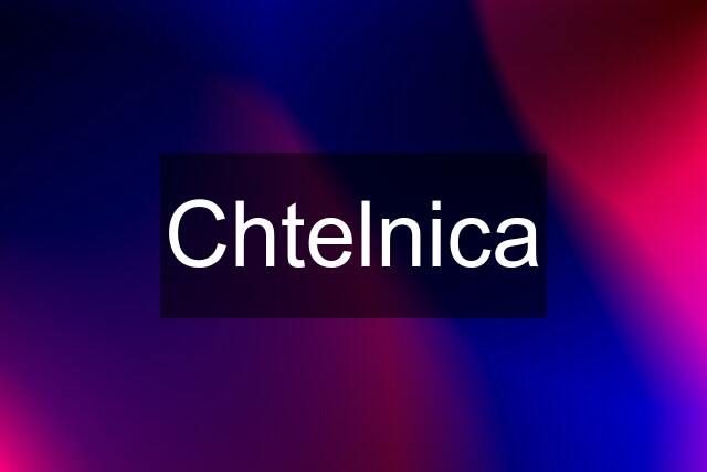 Chtelnica