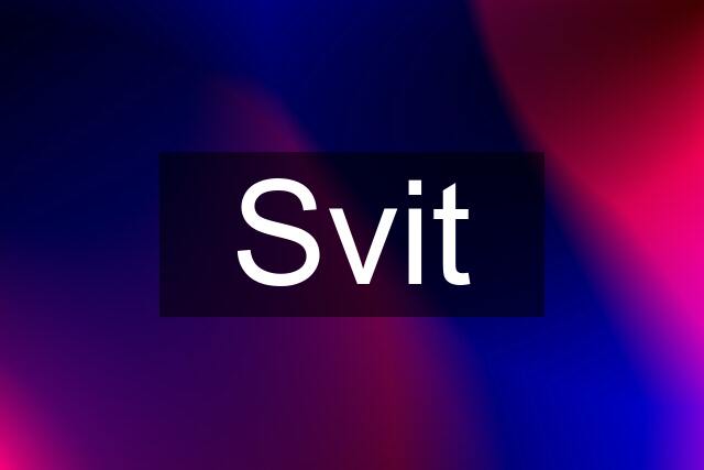 Svit