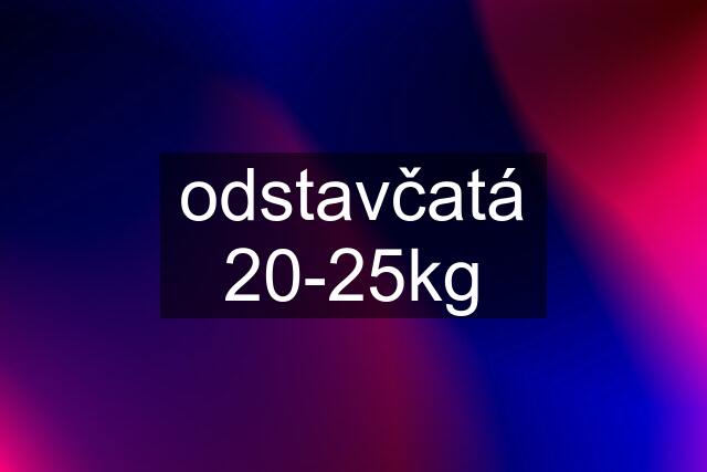 odstavčatá 20-25kg