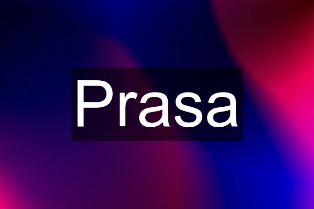 Prasa