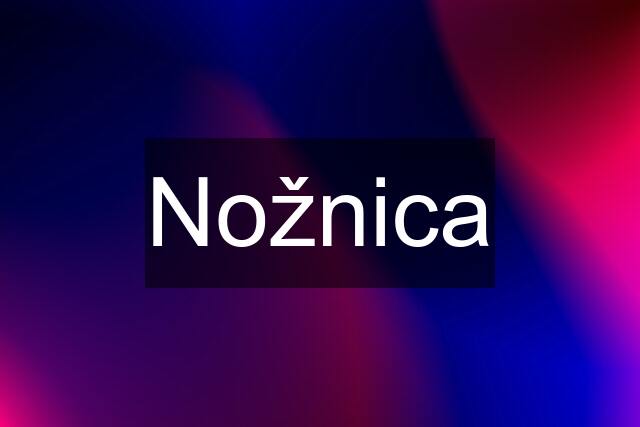 Nožnica