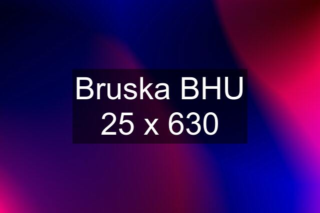 Bruska BHU 25 x 630