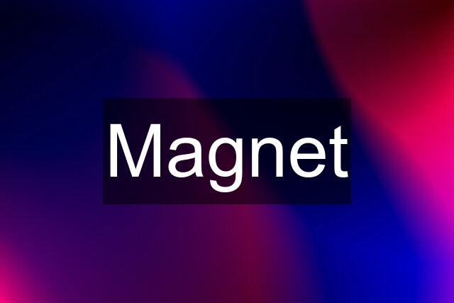 Magnet