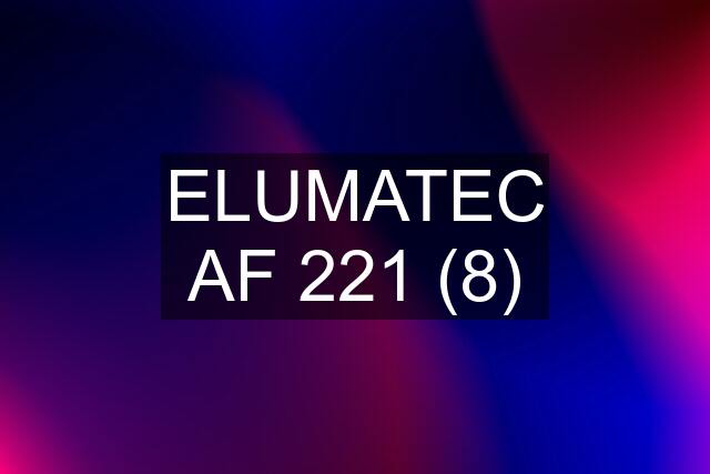 ELUMATEC AF 221 (8)