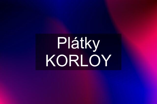 Plátky KORLOY