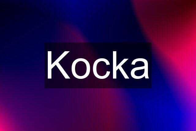 Kocka