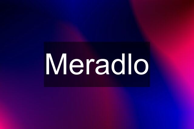 Meradlo