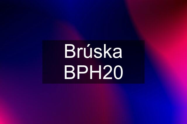 Brúska BPH20