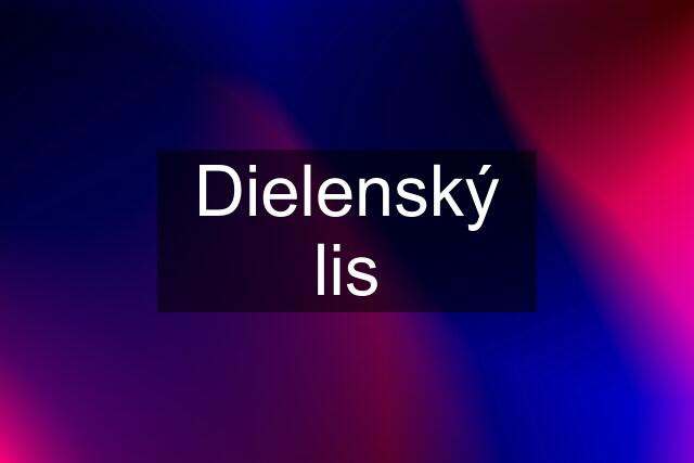 Dielenský lis