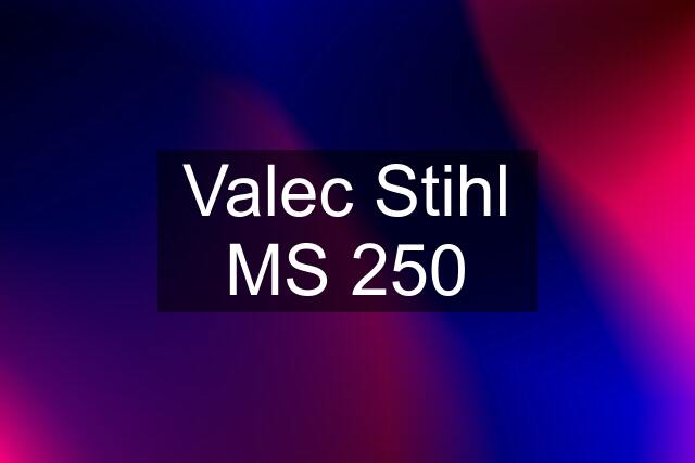 Valec Stihl MS 250