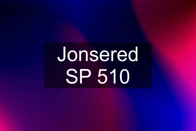 Jonsered SP 510