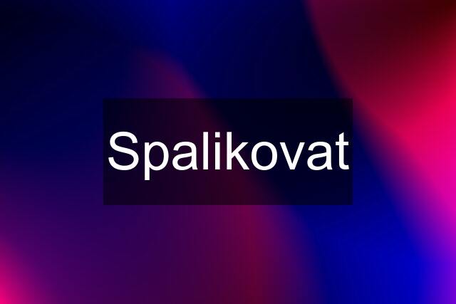 Spalikovat