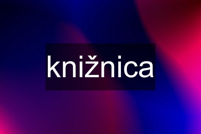 knižnica