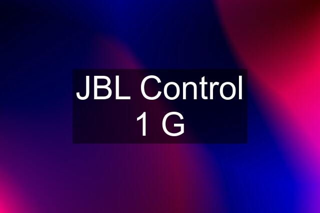 JBL Control 1 G