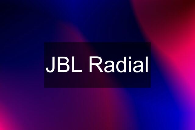 JBL Radial