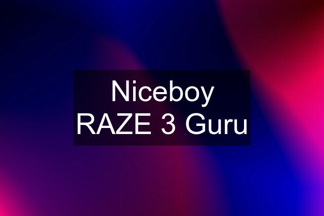 Niceboy RAZE 3 Guru