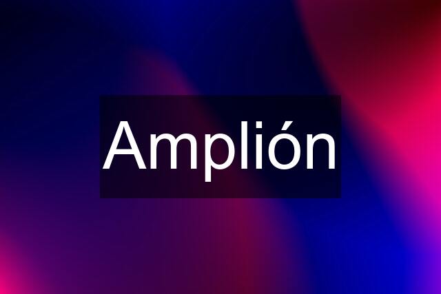 Amplión