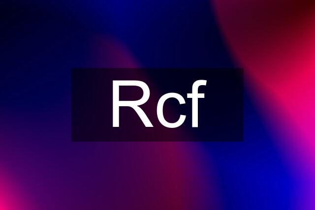 Rcf