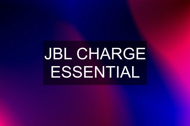 JBL CHARGE ESSENTIAL