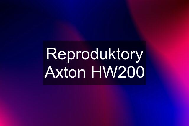 Reproduktory Axton HW200