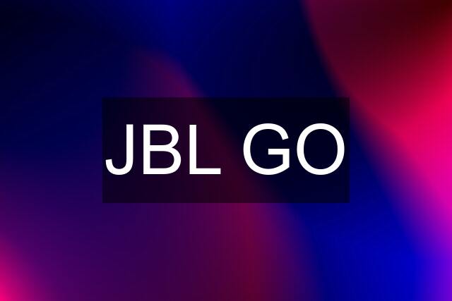 JBL GO