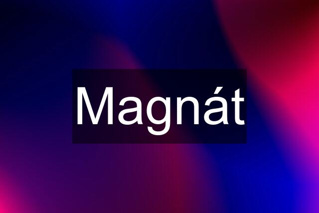 Magnát