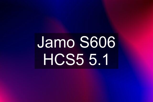 Jamo S606 HCS5 5.1