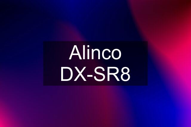 Alinco DX-SR8