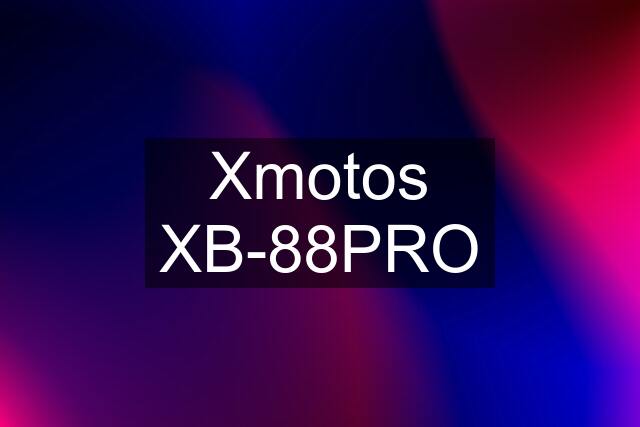 Xmotos XB-88PRO
