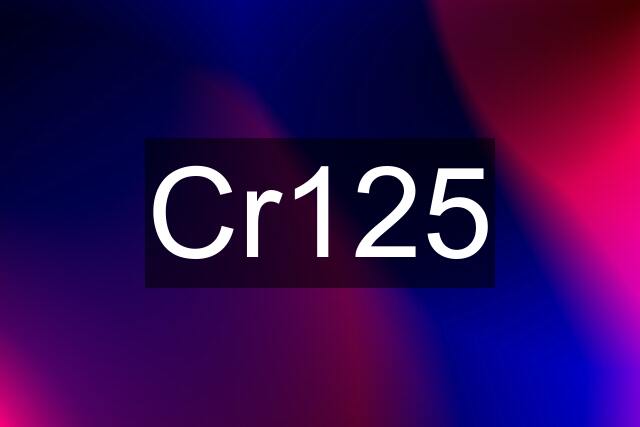 Cr125