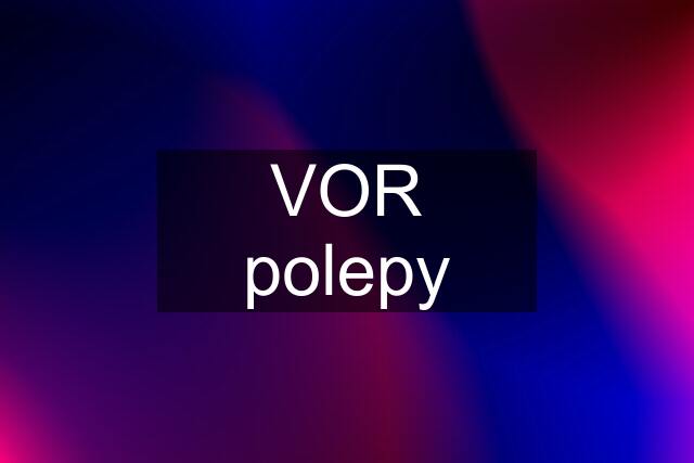 VOR polepy