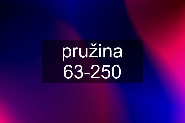 pružina 63-250