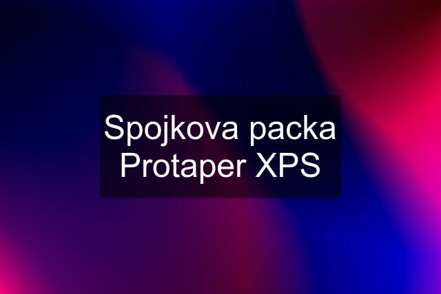 Spojkova packa Protaper XPS