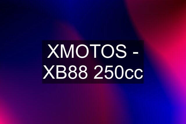 XMOTOS - XB88 250cc