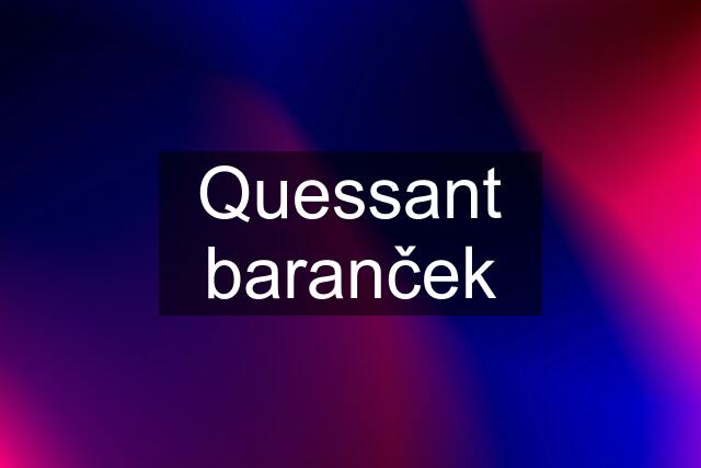 Quessant baranček